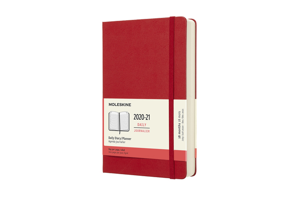 Moleskine 2020-21 Daily Planner, 18m, Large, Sc... B07Y5W2GJP Book Cover