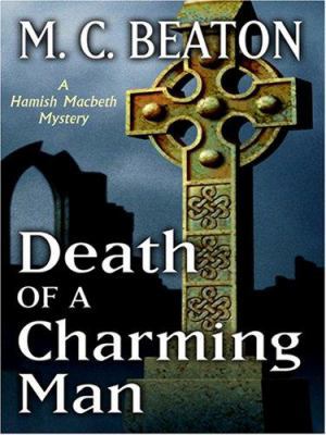 Death of a Charming Man [Large Print] 0786290463 Book Cover