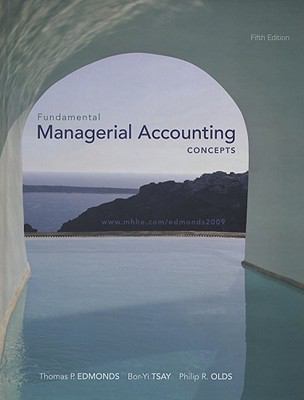 Fundamental Managerial Accounting Concepts 0073527025 Book Cover