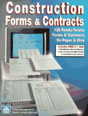 Construction Forms and Contracts 0934041857 Book Cover