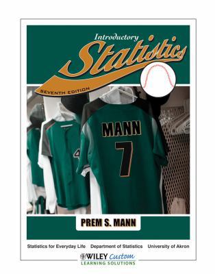INTRODUCTORY STATISTICS >CUSTO 0470888180 Book Cover