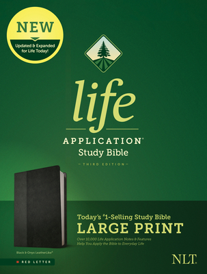NLT Life Application Study Bible, Third Edition... [Large Print] 1496439376 Book Cover