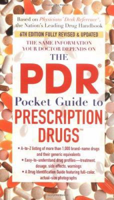 The PDR Pocket Guide to Prescription Drugs 0743476697 Book Cover