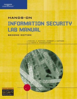 Hands-On Information Security Lab Manual 061921631X Book Cover