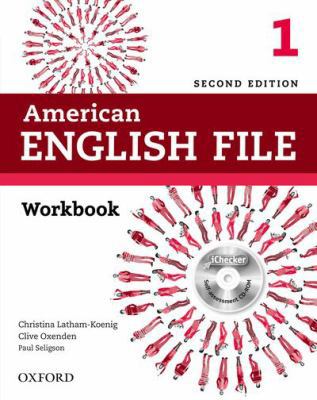 American English File Second Edition: Level 1 W... 0194776395 Book Cover