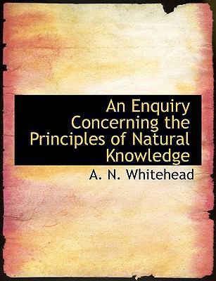 An Enquiry Concerning the Principles of Natural... [Large Print] 1116773376 Book Cover