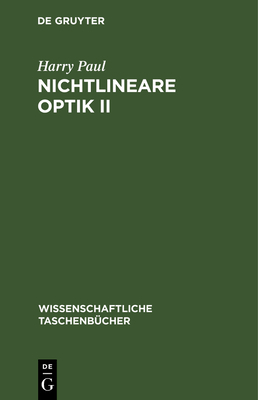 Nichtlineare Optik II [German] 311259553X Book Cover
