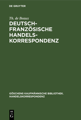 Deutsch-Französische Handelskorrespondenz [German] 3112385551 Book Cover