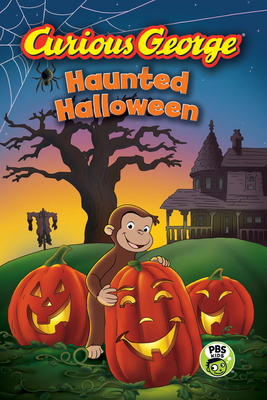 Curious George Haunted Halloween (Cgtv Reader) 0544320794 Book Cover