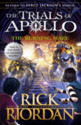 The Burning Maze (The Trials of Apollo Book 3) 0141364017 Book Cover
