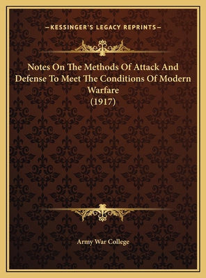 Notes On The Methods Of Attack And Defense To M... 1169578284 Book Cover