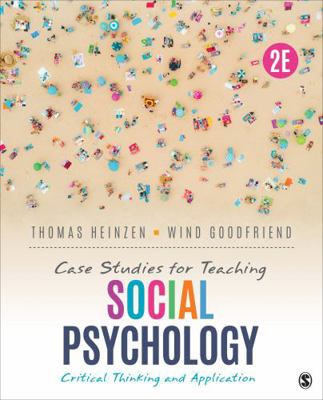 Case Studies for Teaching Social Psychology: Cr... 1544393520 Book Cover