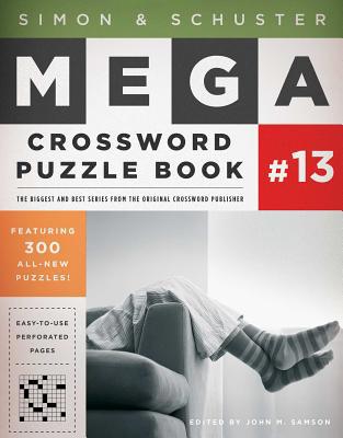 Simon & Schuster Mega Crossword Puzzle Book #13 1451688016 Book Cover