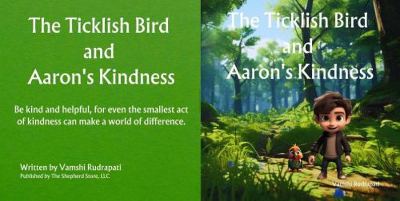 Hardcover Ticklish Bird and Aaron's Kindness Book