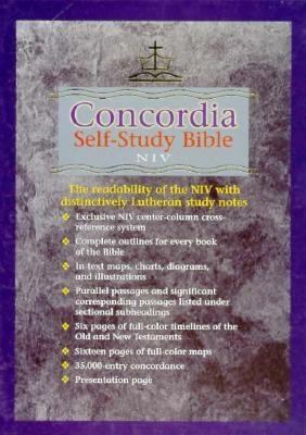 Concordia Self-Study Bible-NIV 0570005086 Book Cover