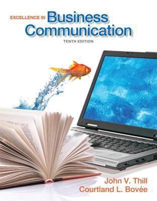 Excellence in Business Communication B00A2KH7UO Book Cover