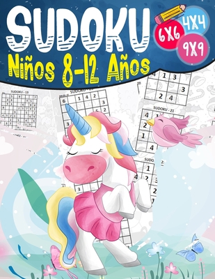 Sudoku Niños 8-12 Años: 270 Sudoku para Niños d... [Spanish] B08HV8HRR5 Book Cover