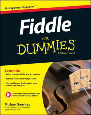 Fiddle for Dummies: Book + Online Video and Aud... 1118930223 Book Cover