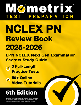 NCLEX PN Review Book 2025-2026 - 3 Full-Length ... 1516726855 Book Cover