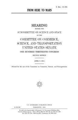 From here to Mars 1981364609 Book Cover