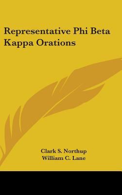 Representative Phi Beta Kappa Orations 0548424497 Book Cover