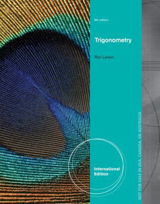 Trigonometry. by Ron Larson 1133954243 Book Cover