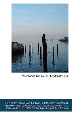 Voluntaries for an East London Hospital 1116025752 Book Cover