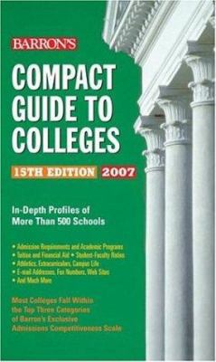 Compact Guide to Colleges (BARRON'S COMPACT GUI... 0764133705 Book Cover