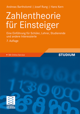 Zahlentheorie Für Einsteiger: Eine Einführung F... [German] 3834812137 Book Cover