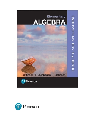 Elementary Algebra: Concepts and Applications 0134452577 Book Cover