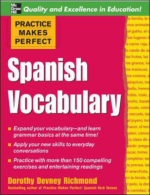 Spanish Vocabulary 0071458069 Book Cover