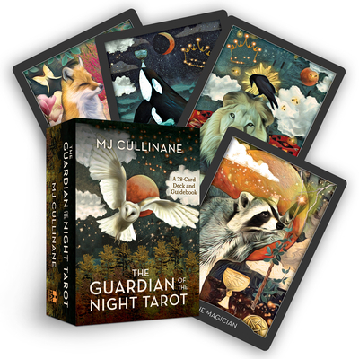 The Guardian of the Night Tarot: A 78-Card Deck... 1401969089 Book Cover