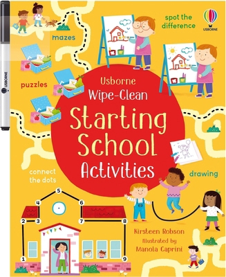 Wipe-Clean Starting School Activities 1836050747 Book Cover