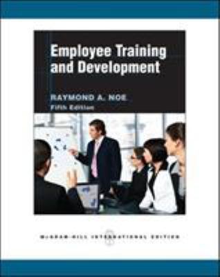 Employee Training and Development 0071267786 Book Cover
