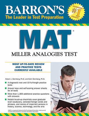 Barron's Mat: Miller Analogies Test 1438002262 Book Cover