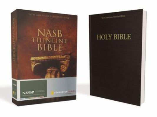 NASB Thinline Bible 0310917255 Book Cover