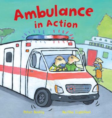 Ambulance in Action! (Busy Wheels) 1781710937 Book Cover