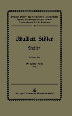Adalbert Stifter: Studien [German] 3663156745 Book Cover