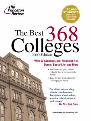 The Best 368 Colleges 0375428720 Book Cover