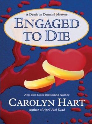 Engaged to Die [Large Print] 0786255536 Book Cover