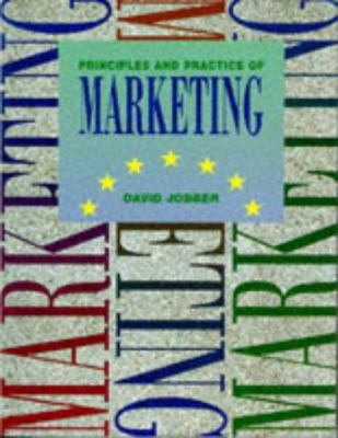Principles and Practice of Marketing 0077079353 Book Cover