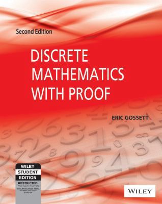 Discrete Mathematics With Proof, 2Nd Ed 2Nd Edi... 8126527587 Book Cover