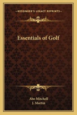 Essentials of Golf 1163156469 Book Cover