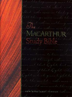 MacArthur Study Bible-NKJV 0849915422 Book Cover