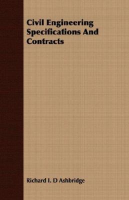 Civil Engineering Specifications and Contracts 1406781614 Book Cover