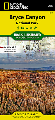 Bryce Canyon National Park Map B0040UBEAG Book Cover