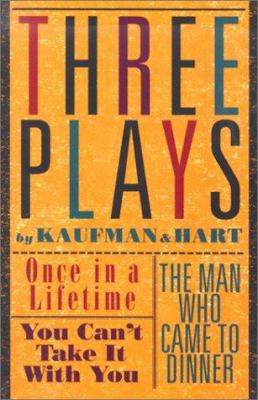 Three Plays by Kaufman and Hart 0613293622 Book Cover