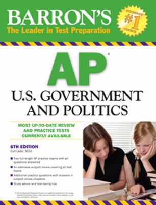 Barron's AP U.S. Government and Politics 0764143719 Book Cover