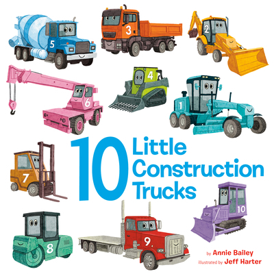 10 Little Construction Trucks 0593710118 Book Cover