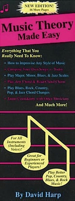 Music Theory Made Easy: Compact Reference Library 0918321999 Book Cover
